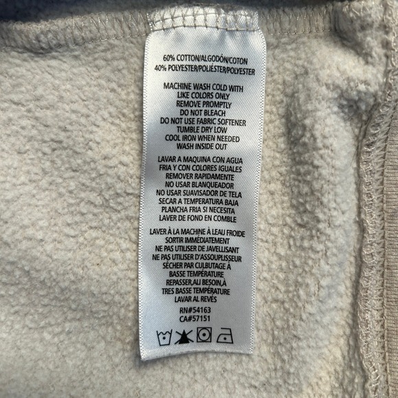 CK Calvin Klein Jeans logo Hoodie Hooded Sweatshirt Y2K Logo Women's Sz L Cozy - Picture 4 of 6